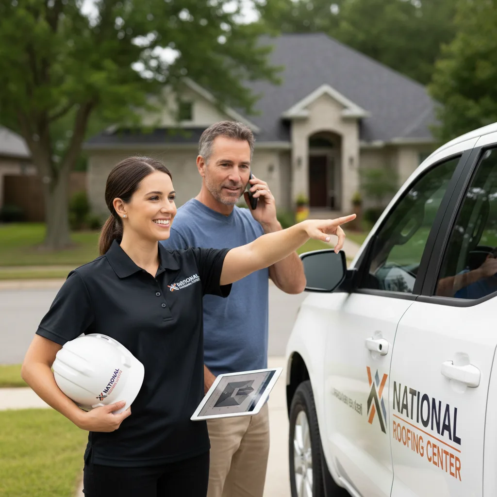 National Roofing Center customer support in Carlton